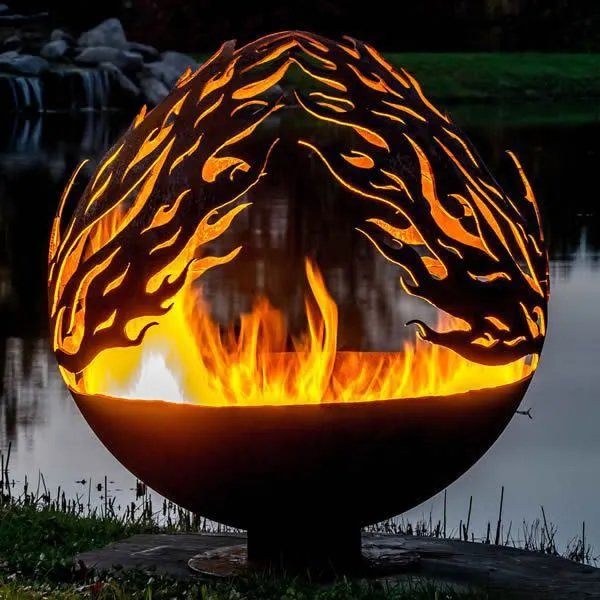 Wood Burning Metal Brasero Firebowl Firepit Wood Burning Metal Brasero Firebowl Firepit