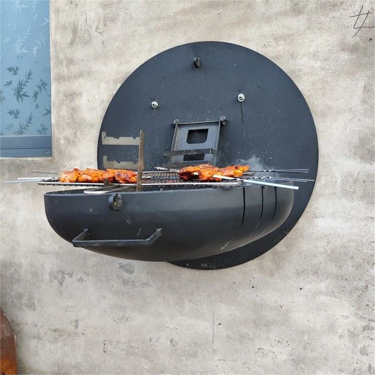 Wall Mounted Grill Barbecue