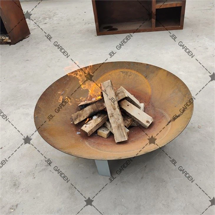 Square Steel Fire Pit
