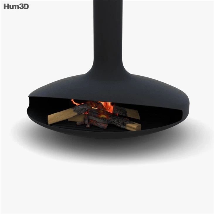 Hang Fire Place Modern Hanging Fireplace