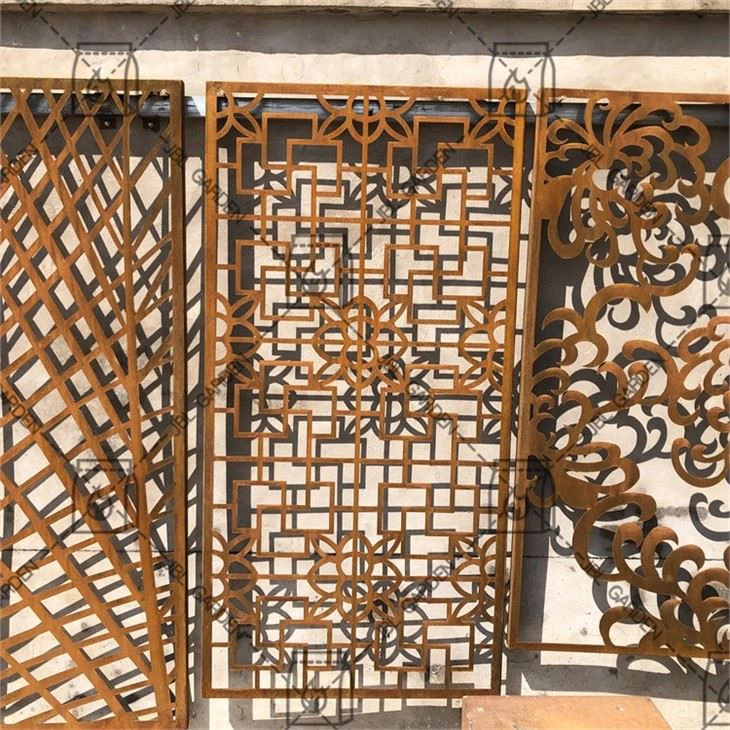 Clôture décorative en matel