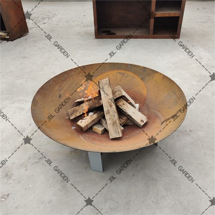 Suspended Wood Burning Fire Pit