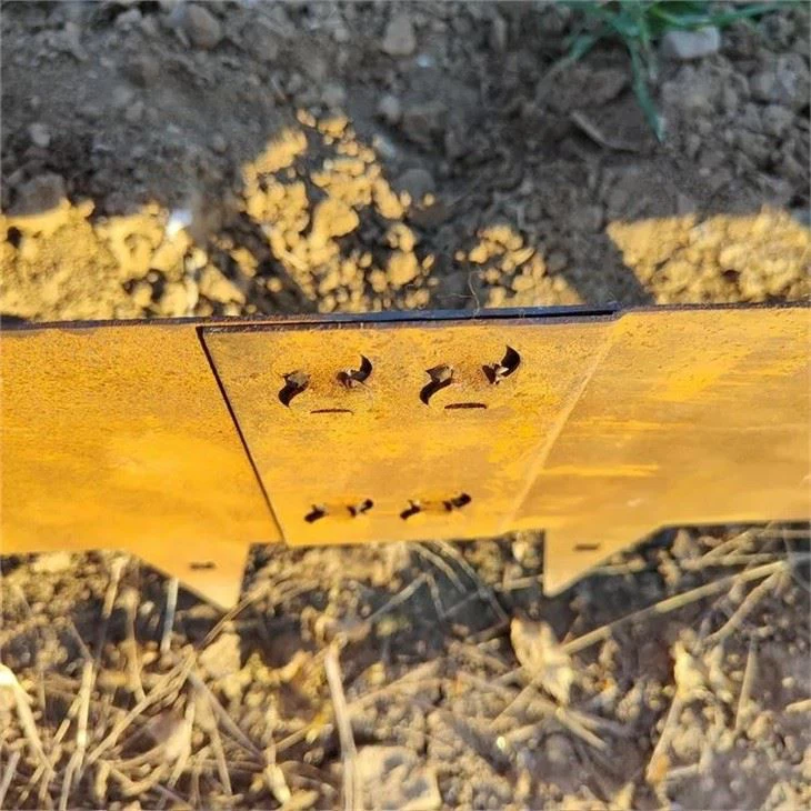 Landscape Edging With Garden