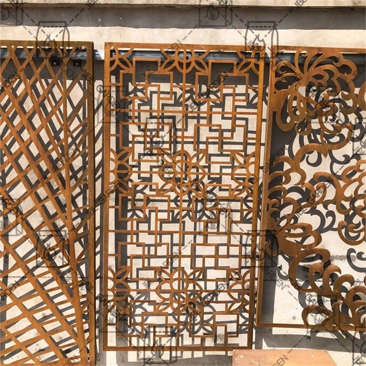 Steel Panel Screen For Garden