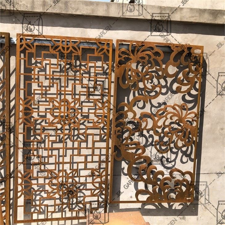 Steel Panel Screen For Garden