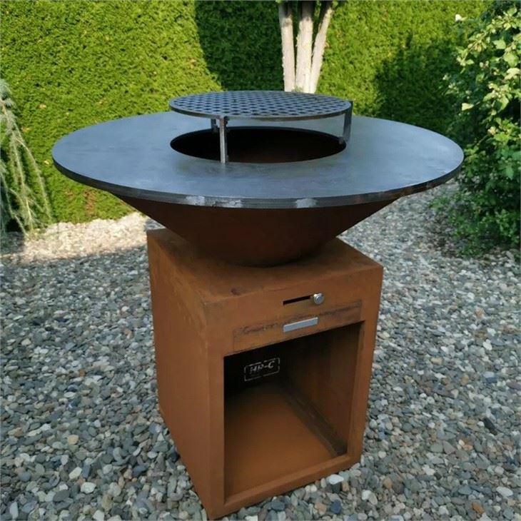 Corten Steel Barbecue