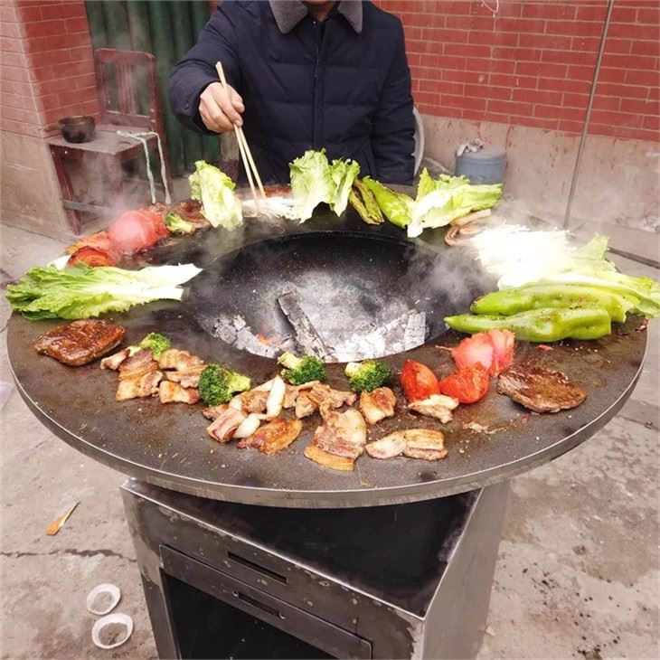 Corten Steel Barbecue