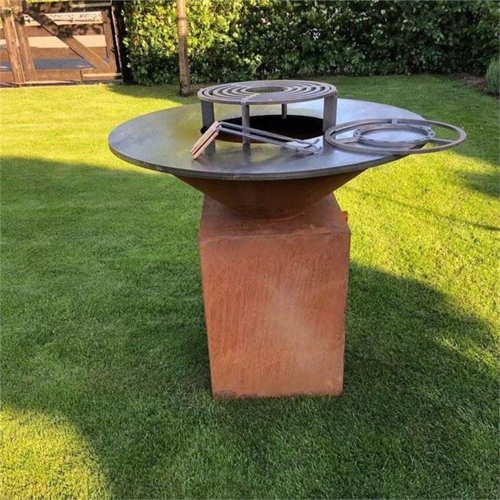 Corten Steel Barbecue