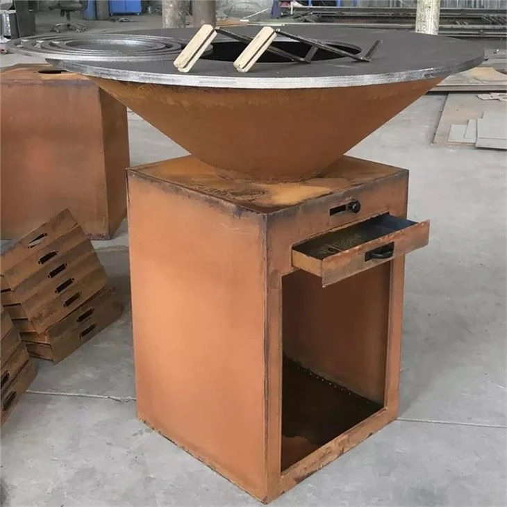 Corten Steel Barbecue