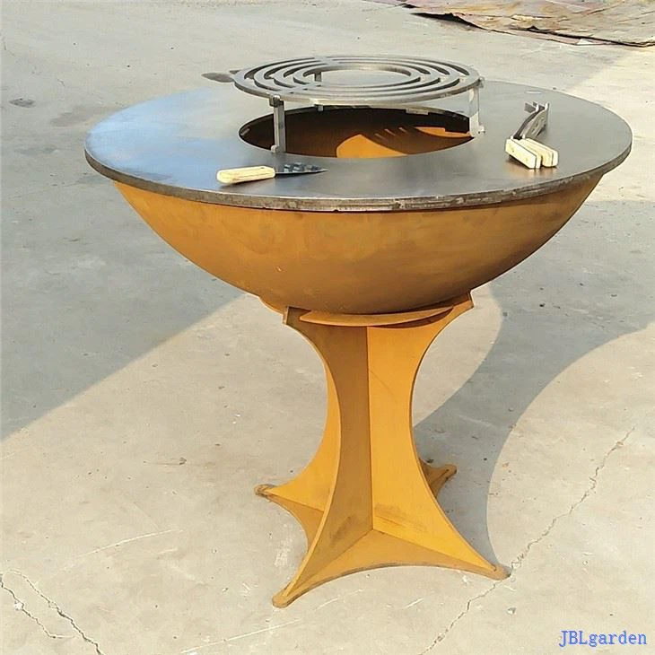 Grille en acier Corten