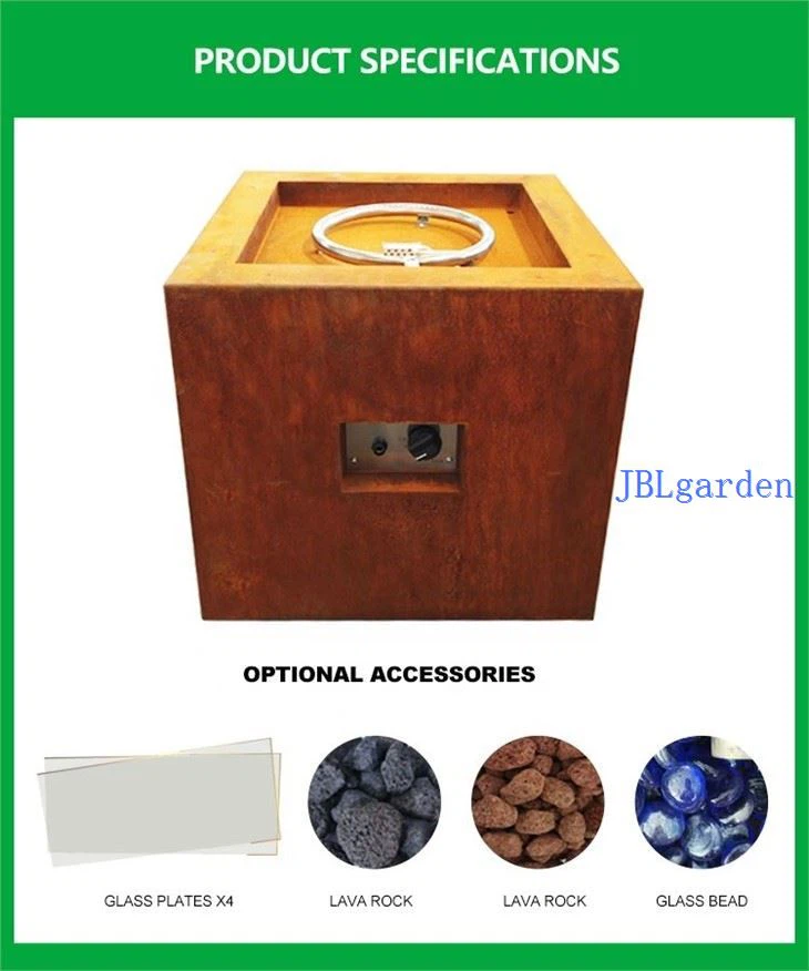 Decorative Gas Propane Metal Fire Pit