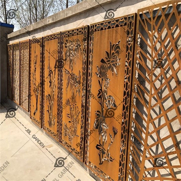 Decorative Perforated Metal Screen Privacy Screen