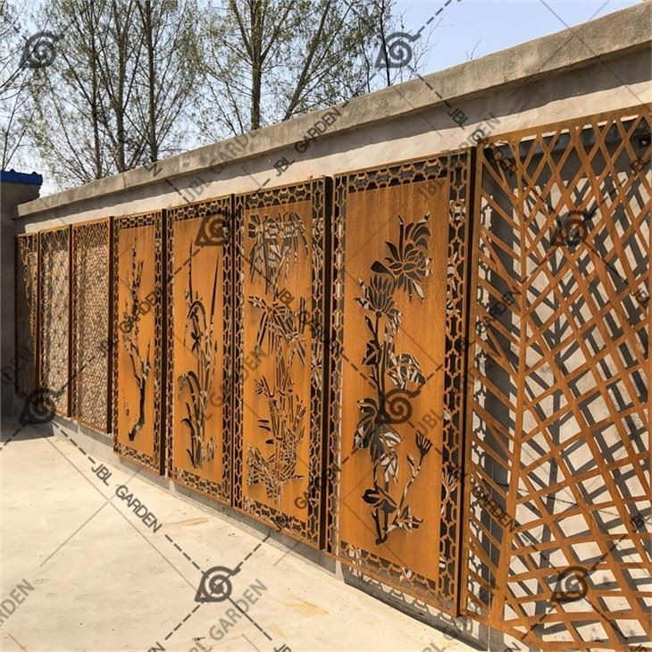 Decorative Perforated Metal Screen Privacy Screen