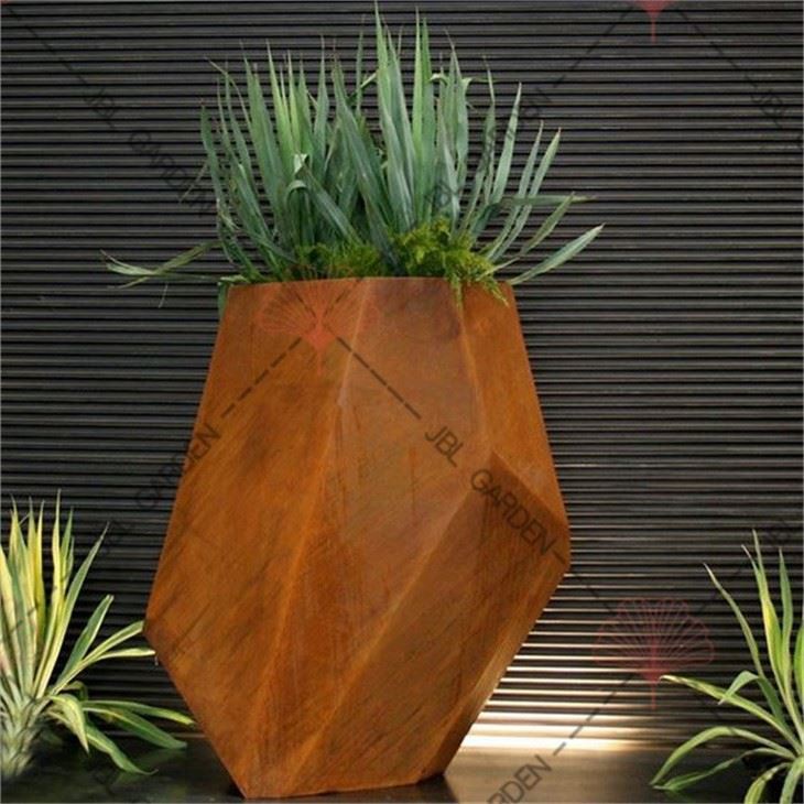 Large Metal Plant Pot
