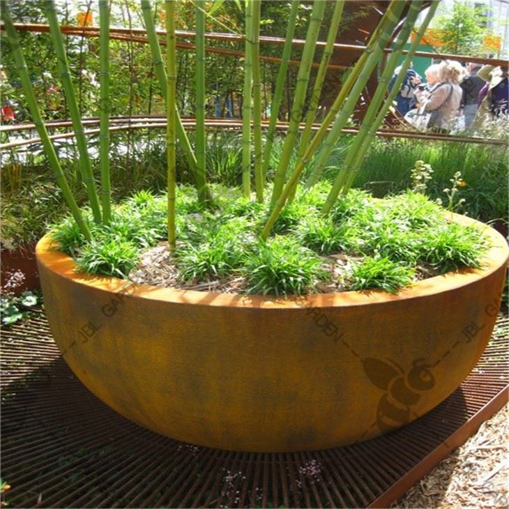Metal Flower Pots Outdoor