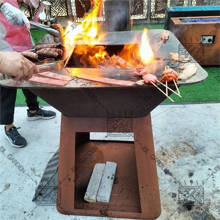 Outdoor Corten OutdoorBarbecue Bbq