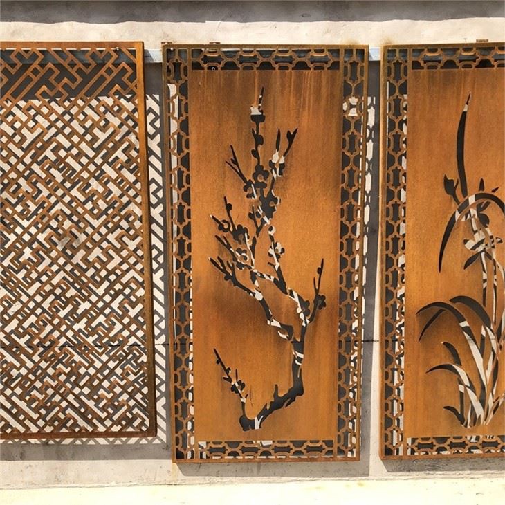Outdoor Metal Privacy Screen