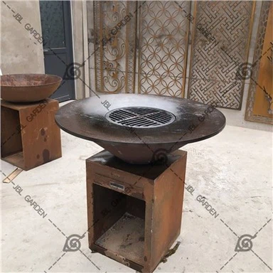 Barbecue au charbon de bois
