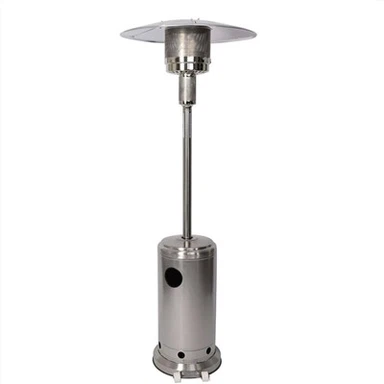 Chauffe-patio noir en forme de champignon standard