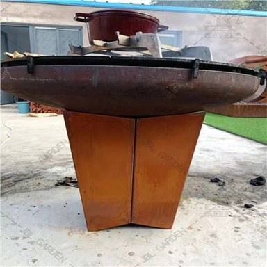 Barbecue au charbon de bois