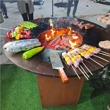 Barbecue extérieur commercial
