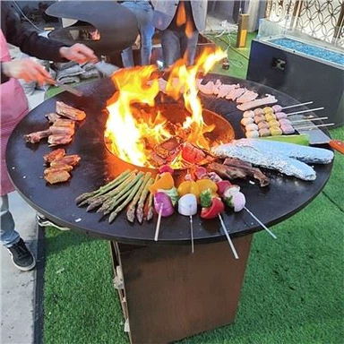 Grille en acier Corten