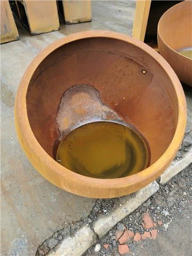 Billes en acier Corten