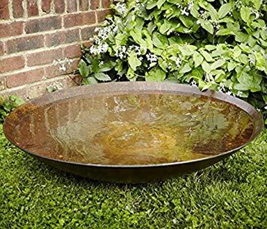 Bols d’eau en acier Corten