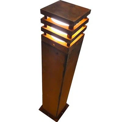 Lumières menées de jardin de borne