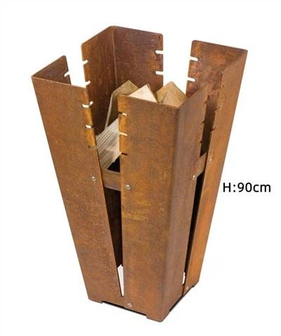 Barbecue extérieur corten steel fire pit