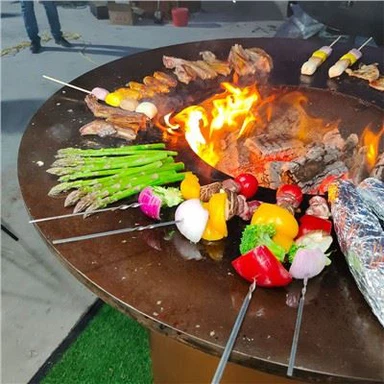Barbecue portatif au charbon de bois