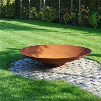 Foyer rond en métal