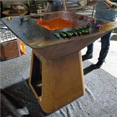 Barbecue debout