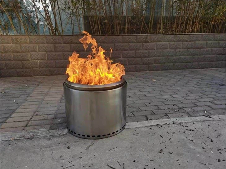 Smokeless Stove With Grill