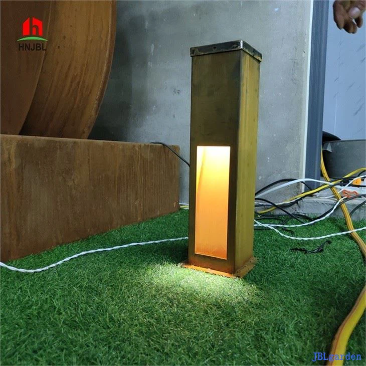 Solar Yard Post Pathway Light Led Bollard
