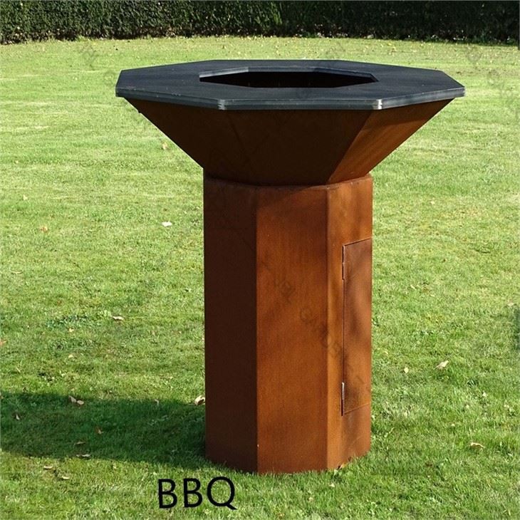 Wood Fired Bbq Pit