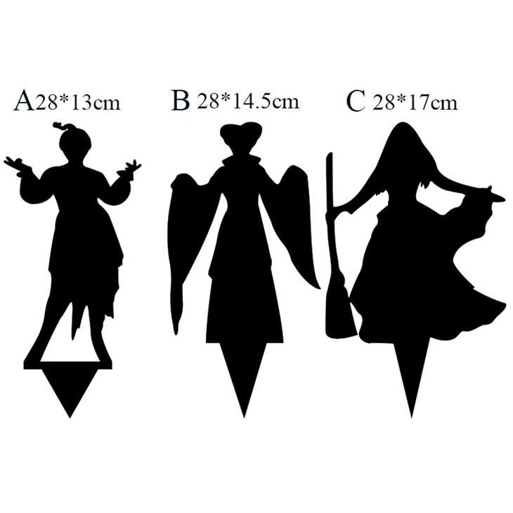 Projection extérieure de sorcière d'Halloween