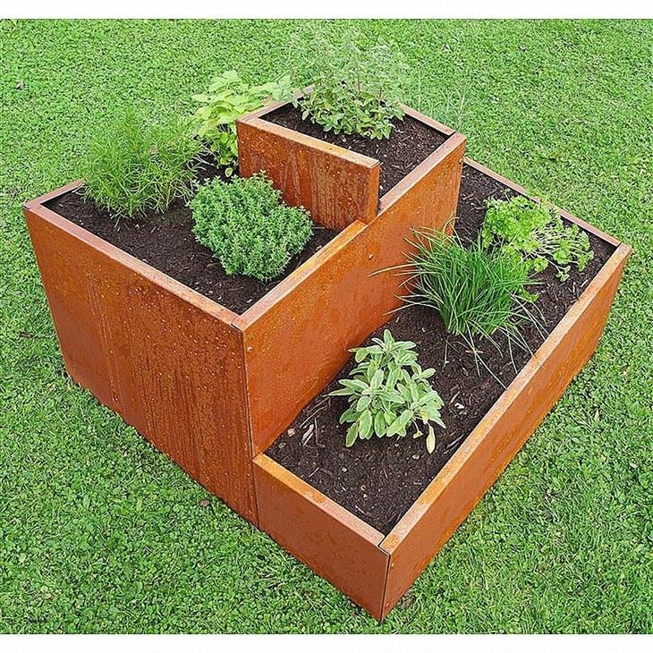 JBL Corten Steel Planters Large
