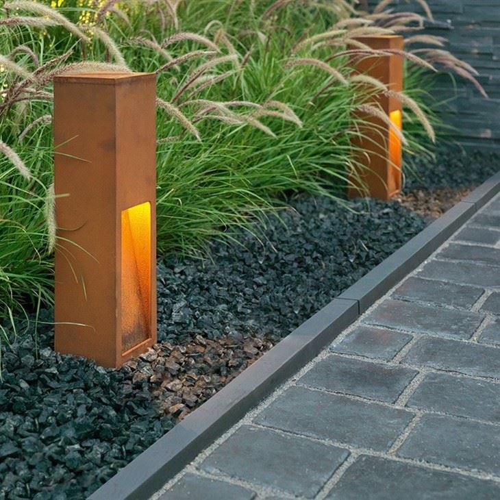 LED Light Bollard Steel Material Super-bright Illumination Sturdy And Durable best