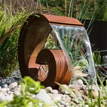 Metal Steel Water Feature