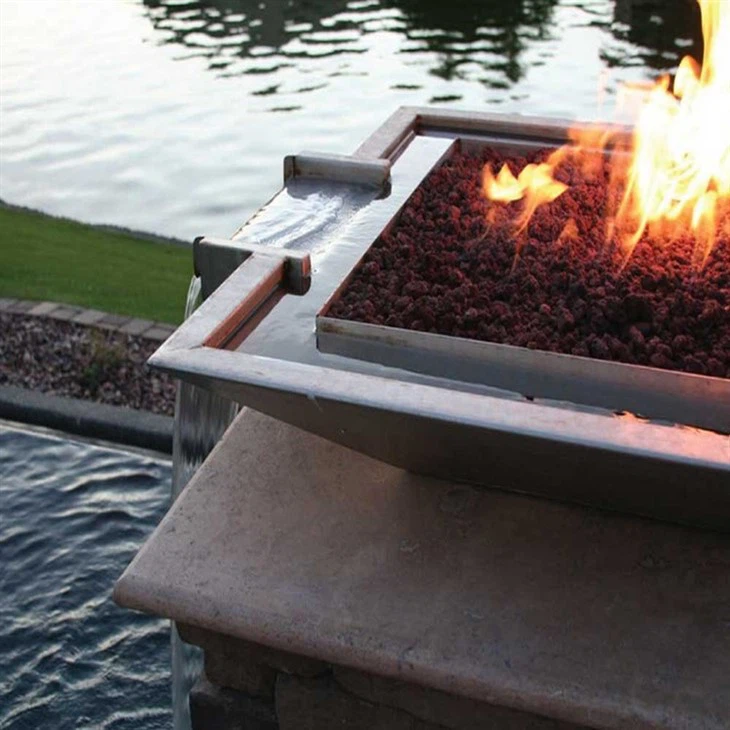 Natural Gas Fire Bowl For Swimming Pool