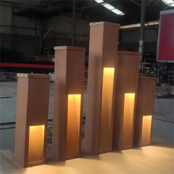 Outdoor Light Bollard Slim