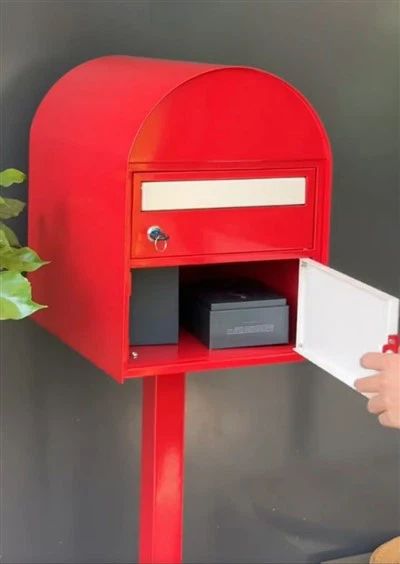 Boîte aux lettres étanche colonne de jardin