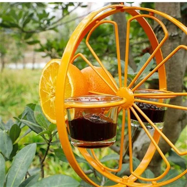 Station d'alimentation suspendue en verre