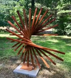 Décor de parc Corten Steel Sculpture