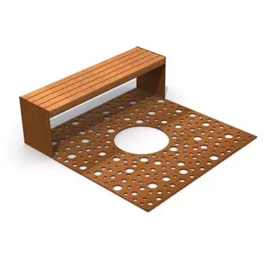 Grilles d'arbres pour trottoirs