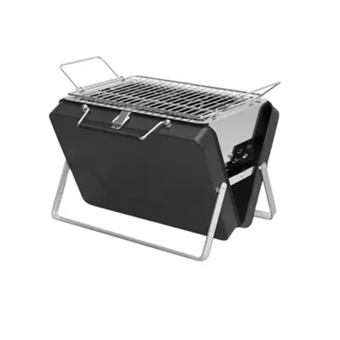 Grill de barbecue de valise pliante extérieure en acier inoxydable