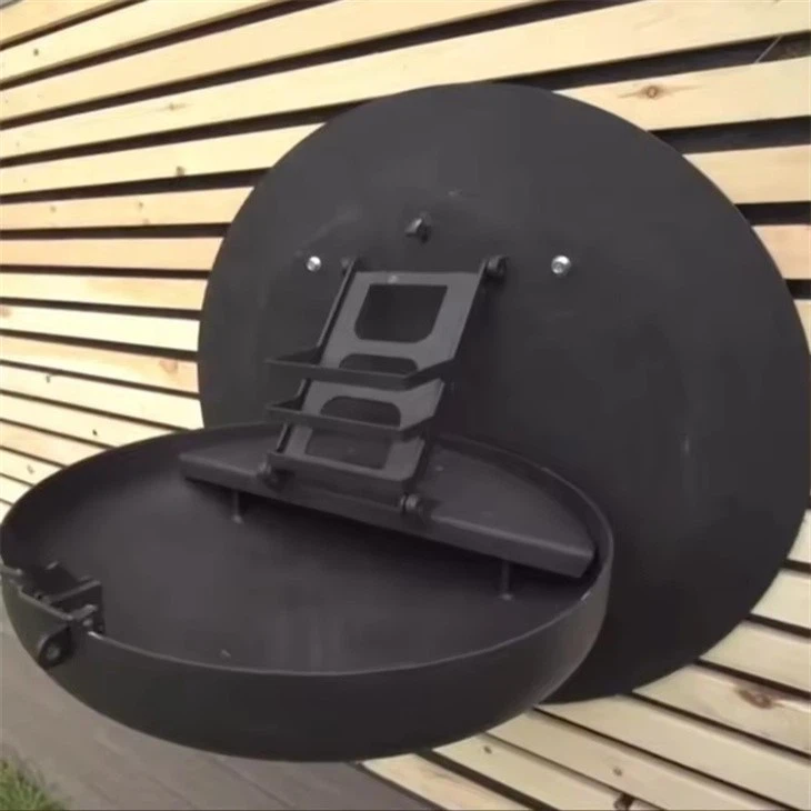 Wall Mount Outdoor BBQ Grills